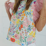 Floral Frenzy Top