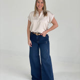 Extra Mile Wide Leg Jeans