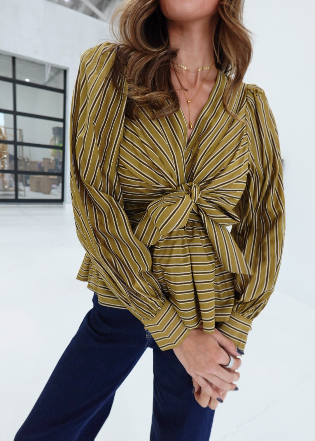 Blake Peplum Blouse
