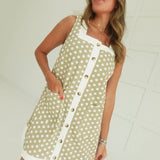 Marnie Polka Dot Mini Dress