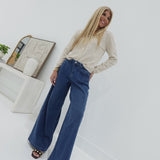 Neive Cardi Top - Cream