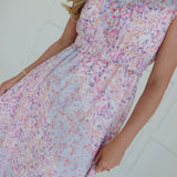 Misty Ruffle Midi Dress