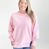 Seen It All Pullover Top - Pink