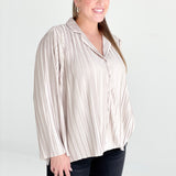 Griffin Pleated Blouse