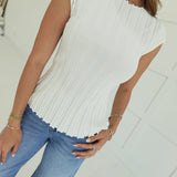 Simple Way Top - Ivory