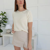 Pace Mini Skort - Taupe