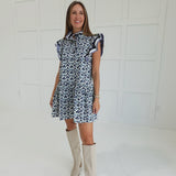 My Maria Mini Dress - Blue