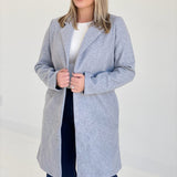 Michigan Ave Coat  - Lt Grey