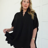 Lorelai Scalloped Set - Black