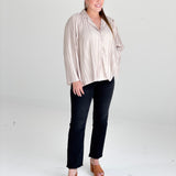 Griffin Pleated Blouse