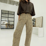 Crosby Cropped Jacket - Chocolate