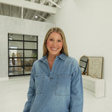 Barry Denim Top