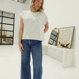 Leisure Wear Sleeveless Top - H. Grey