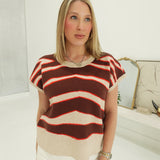 The Apex Sleeveless Sweater - Oatmeal