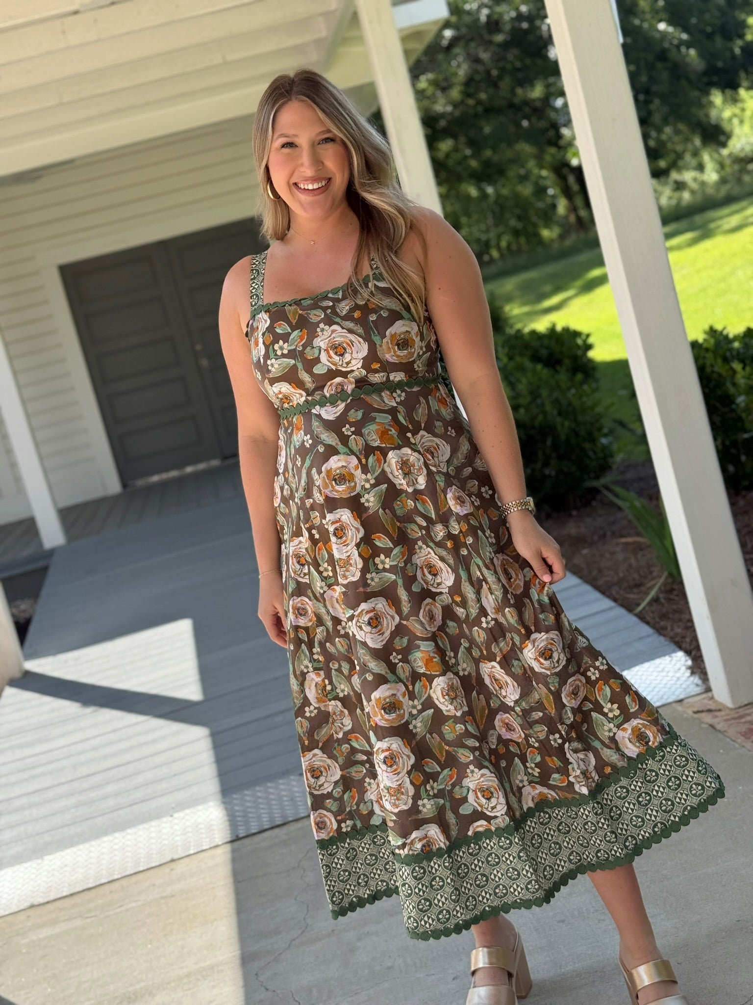 Mixed Meaning Midi Dress