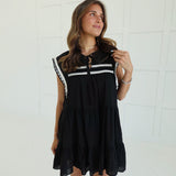 Gia Mini Dress - Black