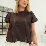 Harper Pintuck Top