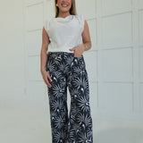 Paloma Cropped Pants - Black