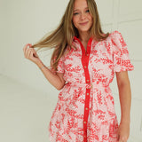 Cherry Blossom Mini Dress