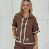 Starfish Linen Set - Brown