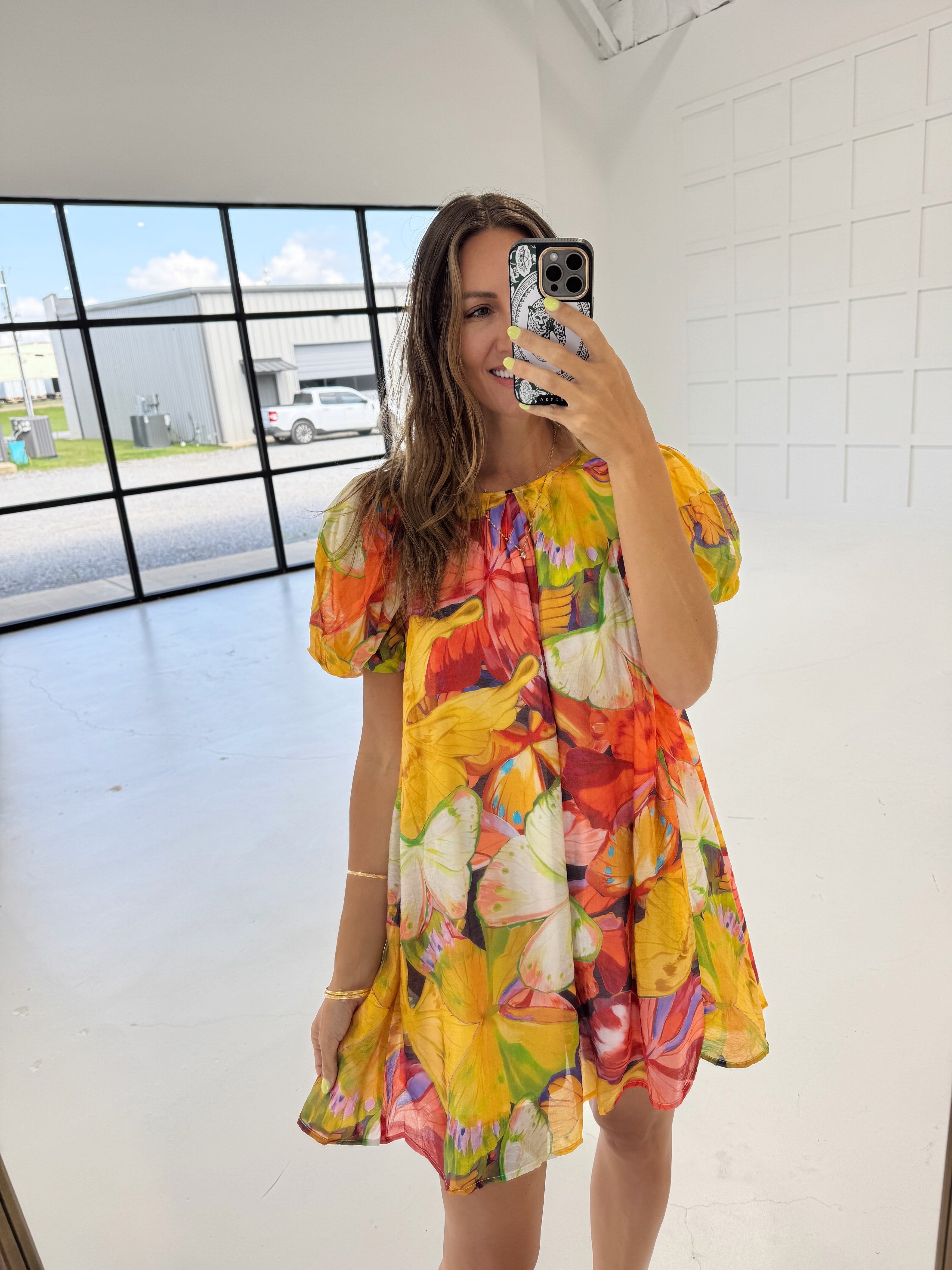 Instant Flutters Mini Dress