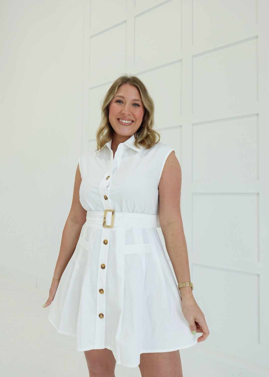 Mayford Mini Dress - White