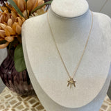 Triple Cross Necklace