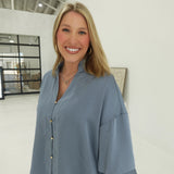 Ellie Blouse - Slate