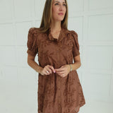 Florence Mini Dress - Mocha