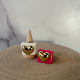 Resin Heart Ring