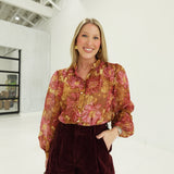 Lucille Floral Blouse