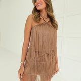 The Fringe Fever Set - Lt Mocha