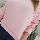 Simply It Pullover - Pink