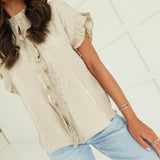 Falloway Blouse - Taupe