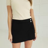 Twilly Mini Skort - Black
