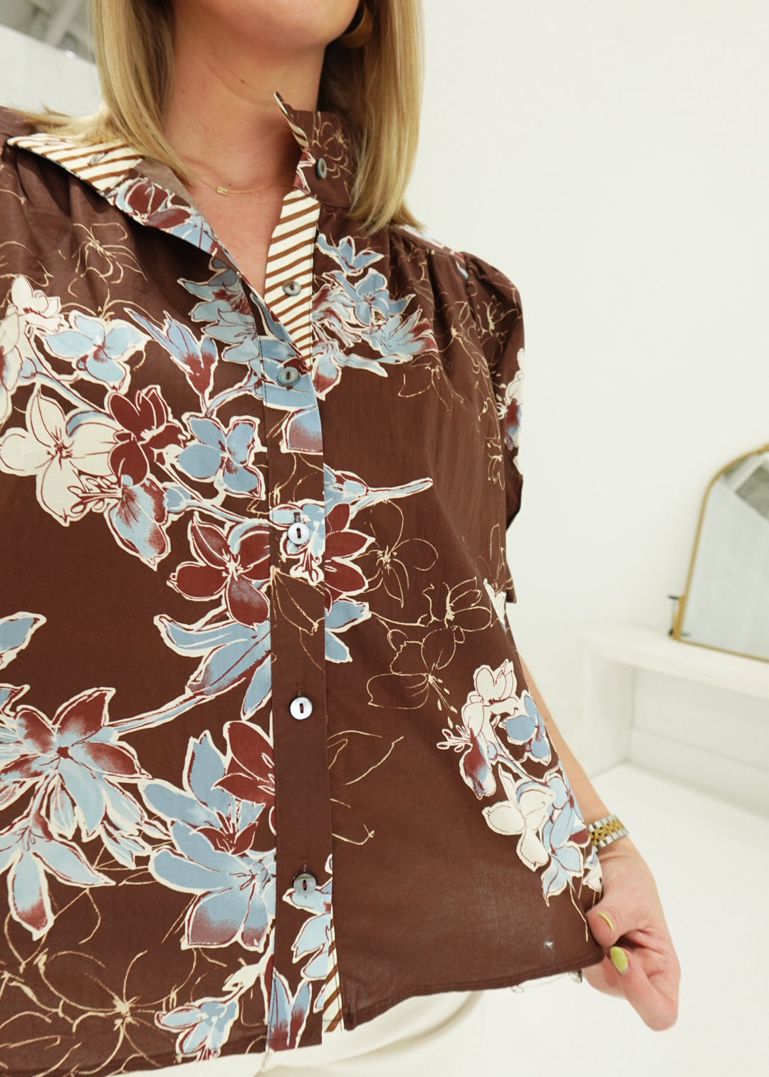 Daniella Floral Top