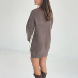 Byers Sweater Dress - Ivory