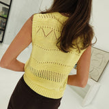 Ray Sleeveless Sweater