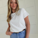 Just a Basic Tee - White