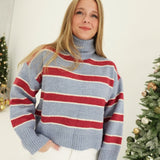 Put To Test Sweater - Blue Combo