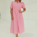 MidWay Midi Dress - Blush Mix