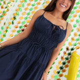 Micah Maxi Dress - Navy