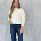 Winter Galore Sweater - Ivory  *CM