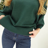 Bossier Sweater Top - Hunter