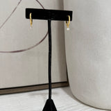Hinge Hoops - Gold