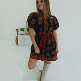 Barlow Mini Dress - Black
