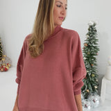 Side Quest Sweater - Winter Rose