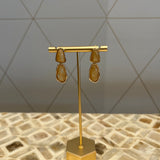 Marbled Drop Earrings