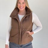 Cold Front Vest - Brown