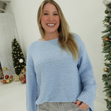 The Niche Sweater - Baby Blue
